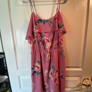 Stitch Fix French Grey Pink Dress